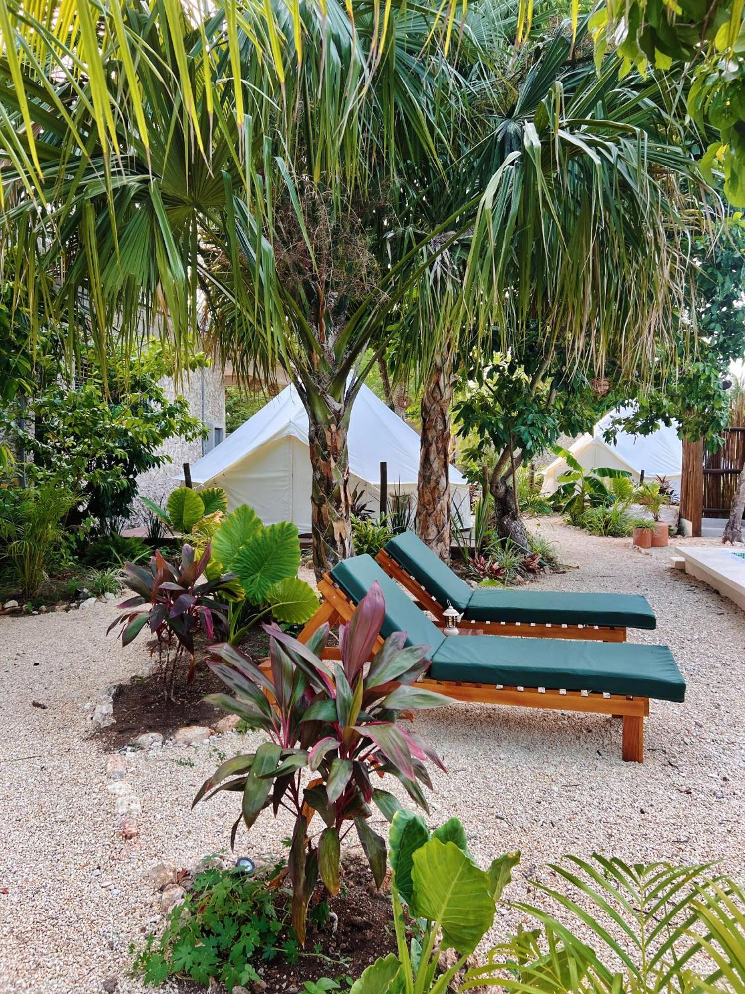 Shamalay - Nomad Experience Hotel Bacalar Bagian luar foto